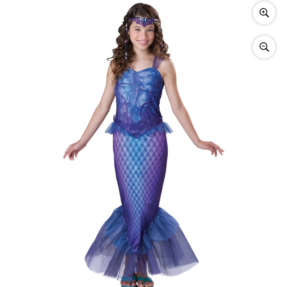 Enchanting Purple Mermaid Costume for Kids